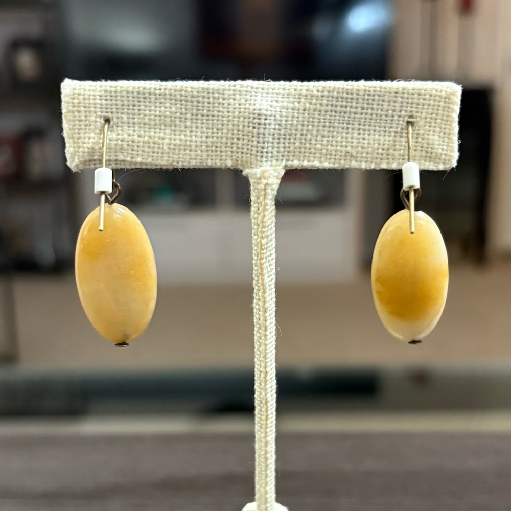 Jasper Agate Dangle Earrings - image 2